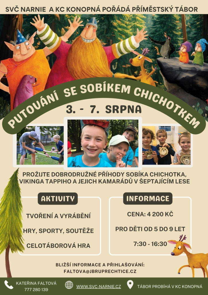 Putování se sobíkem Chichotkem